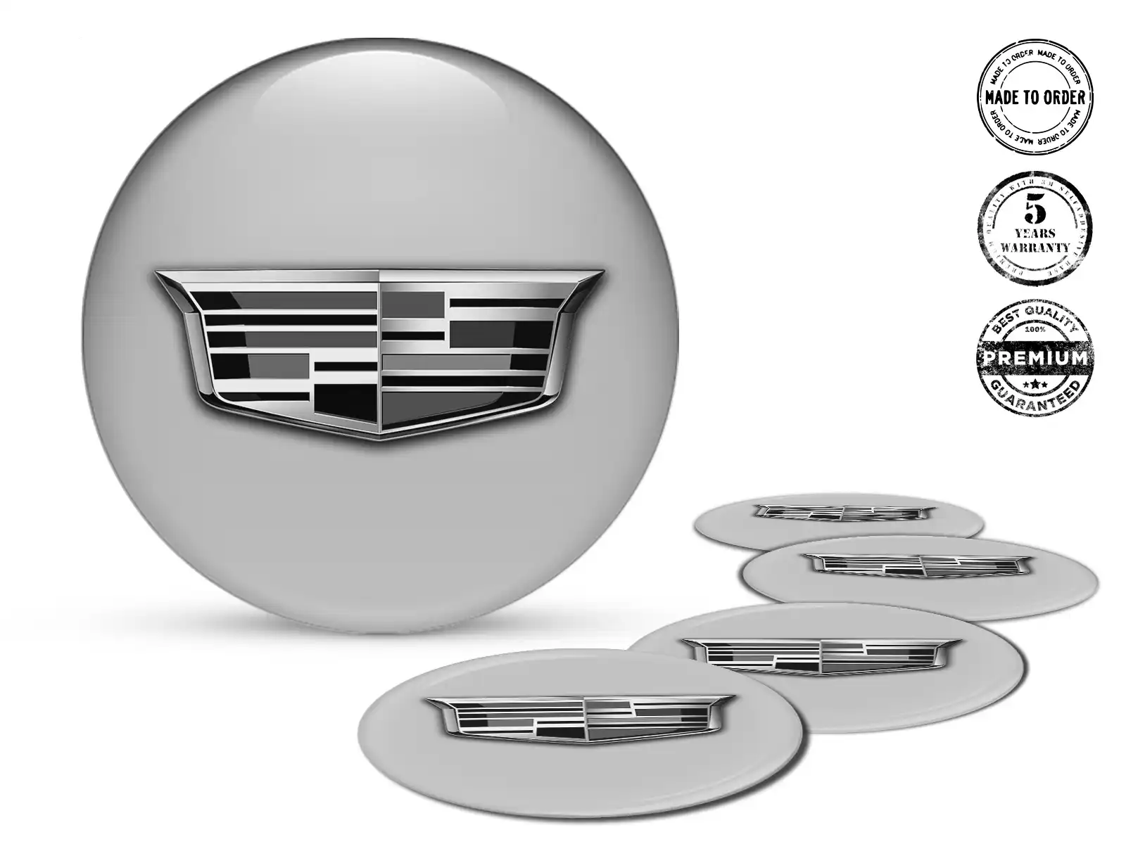 Cadillac Epoxy Dome Aufkleber Luxus Autoembleme